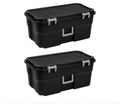 2-Pack 22Gal Wheeled Black Storage K748283