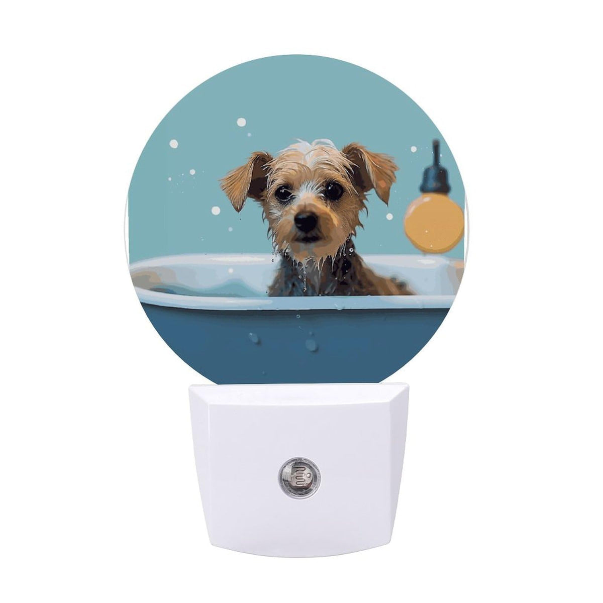 Dog in Bathtub Night Light Smart Sensor G441