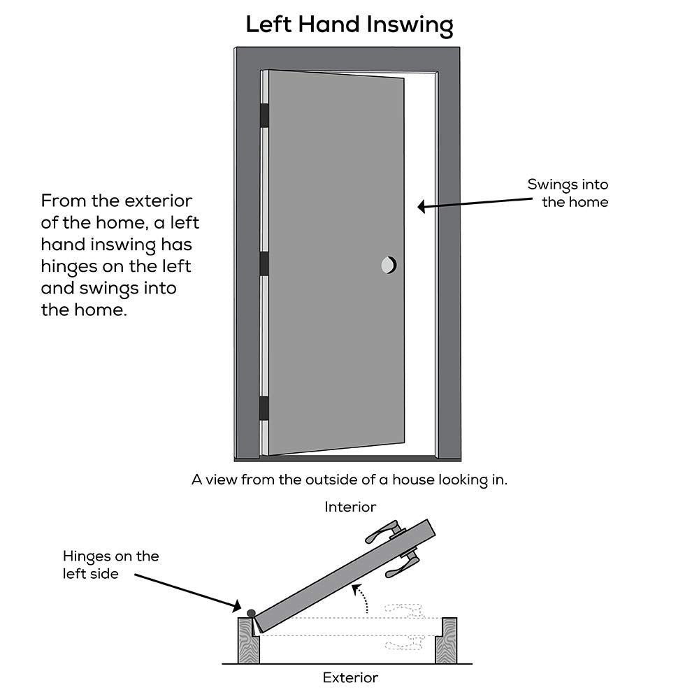 Brown Steel Prehung Door 36" x 80" H561