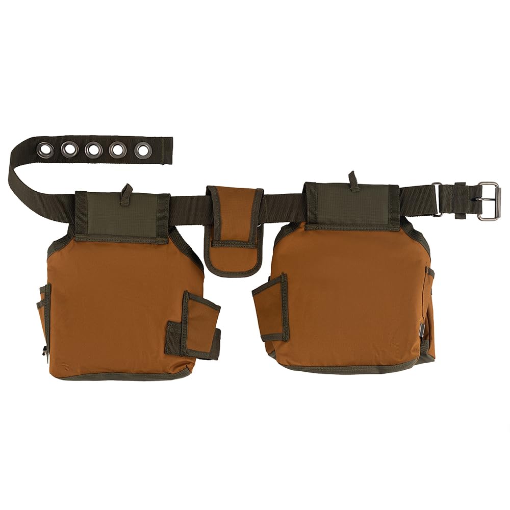 Brown Two Bag Tool Belt B243