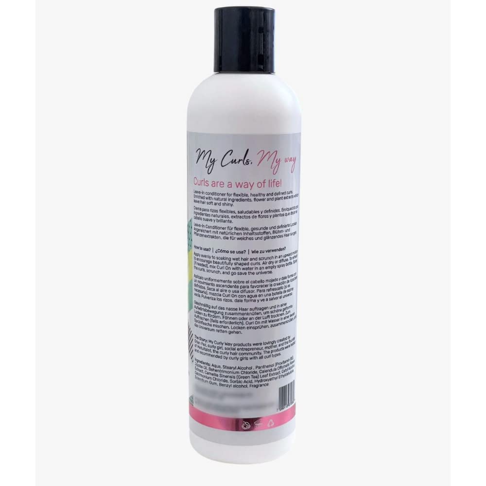 10 Oz Vegan Leave In Conditioner for Curly Hair X20829