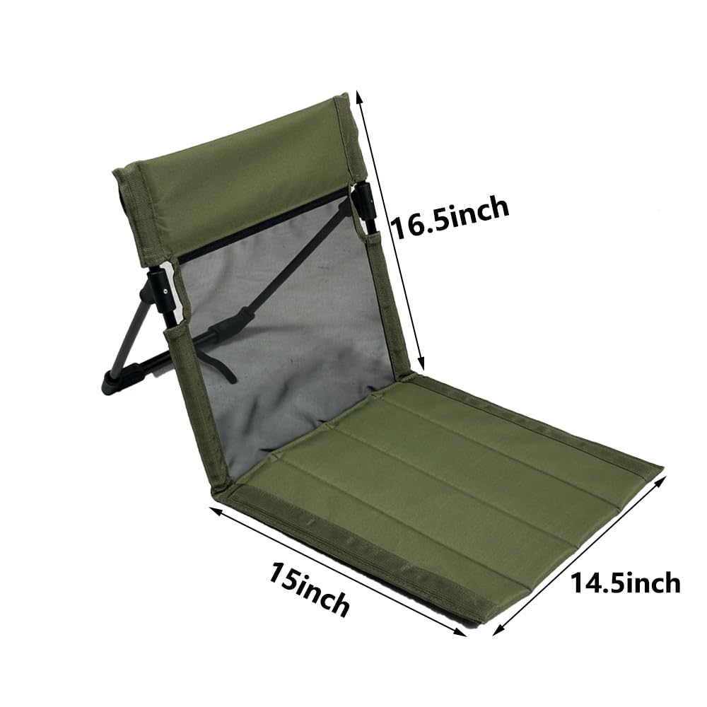 2 Pack Foldable Camping Chairs with Mesh Backrest N173160