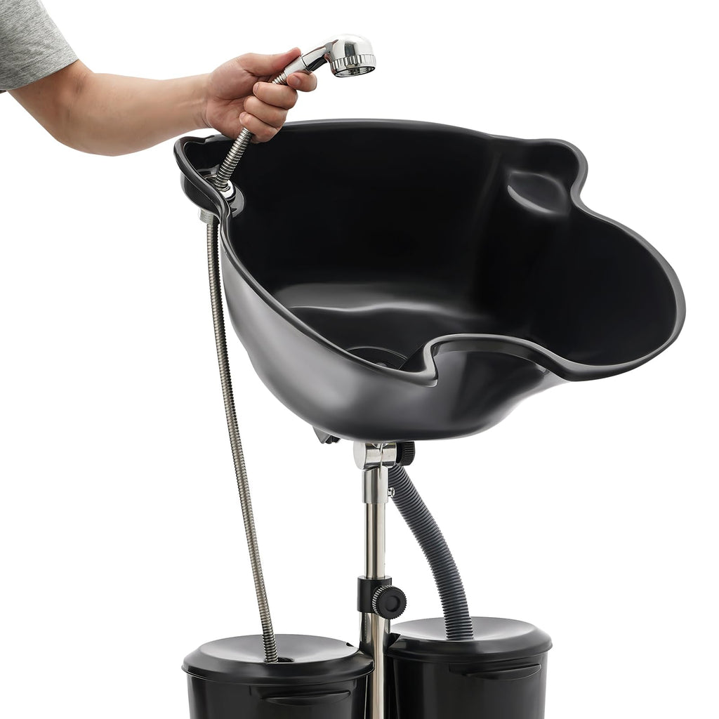 Portable Shampoo Bowl with Electric Pump & Foot Pedal Z226258