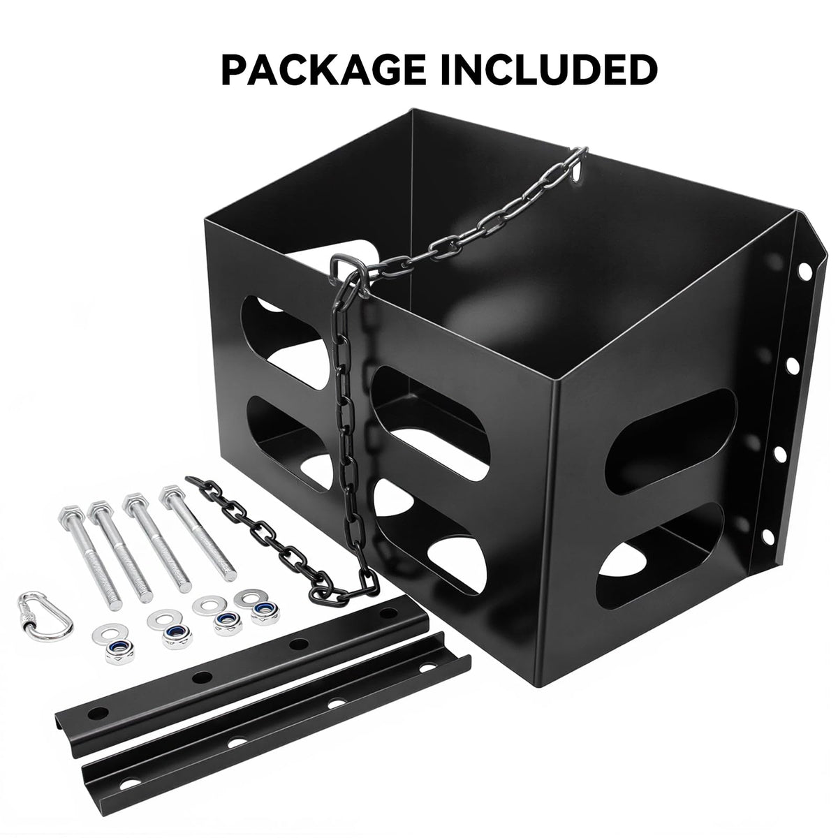 Lockable Metal Steel Gas Cans Holder Rack 5 Gallon R704430