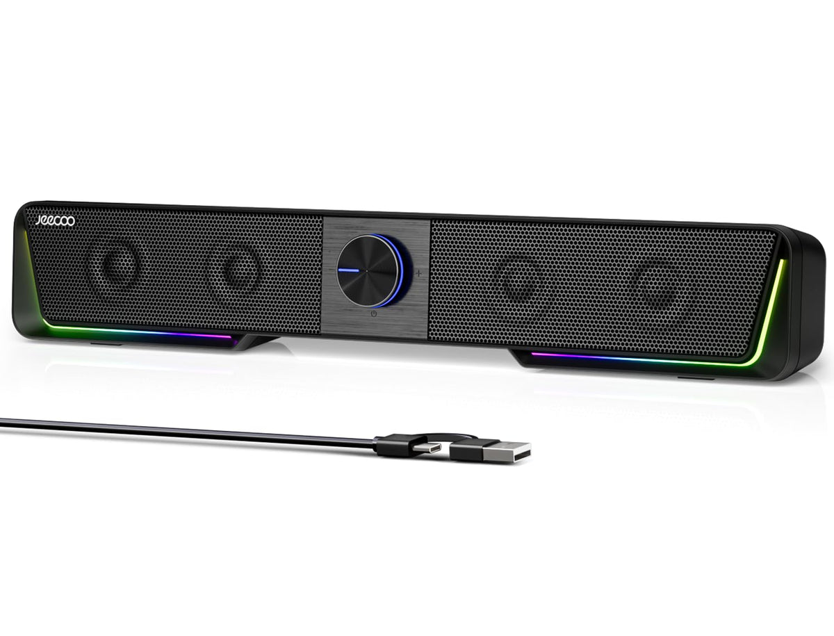 Bluetooth Computer Speakers with LED Light M51020