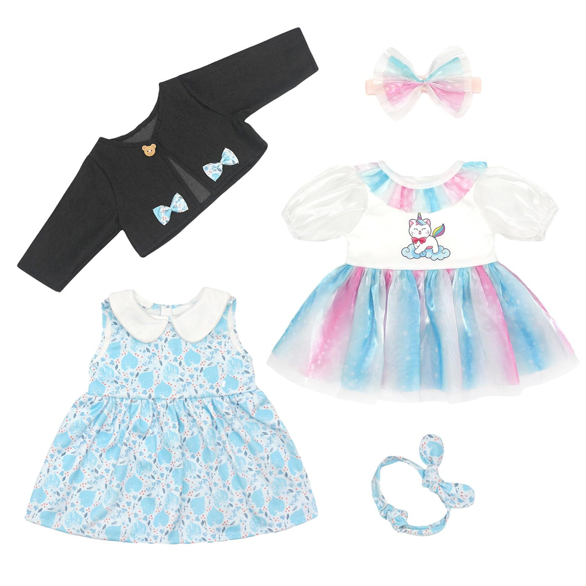 2 Sets Doll Clothes for 20-22 Inch Dolls R6884