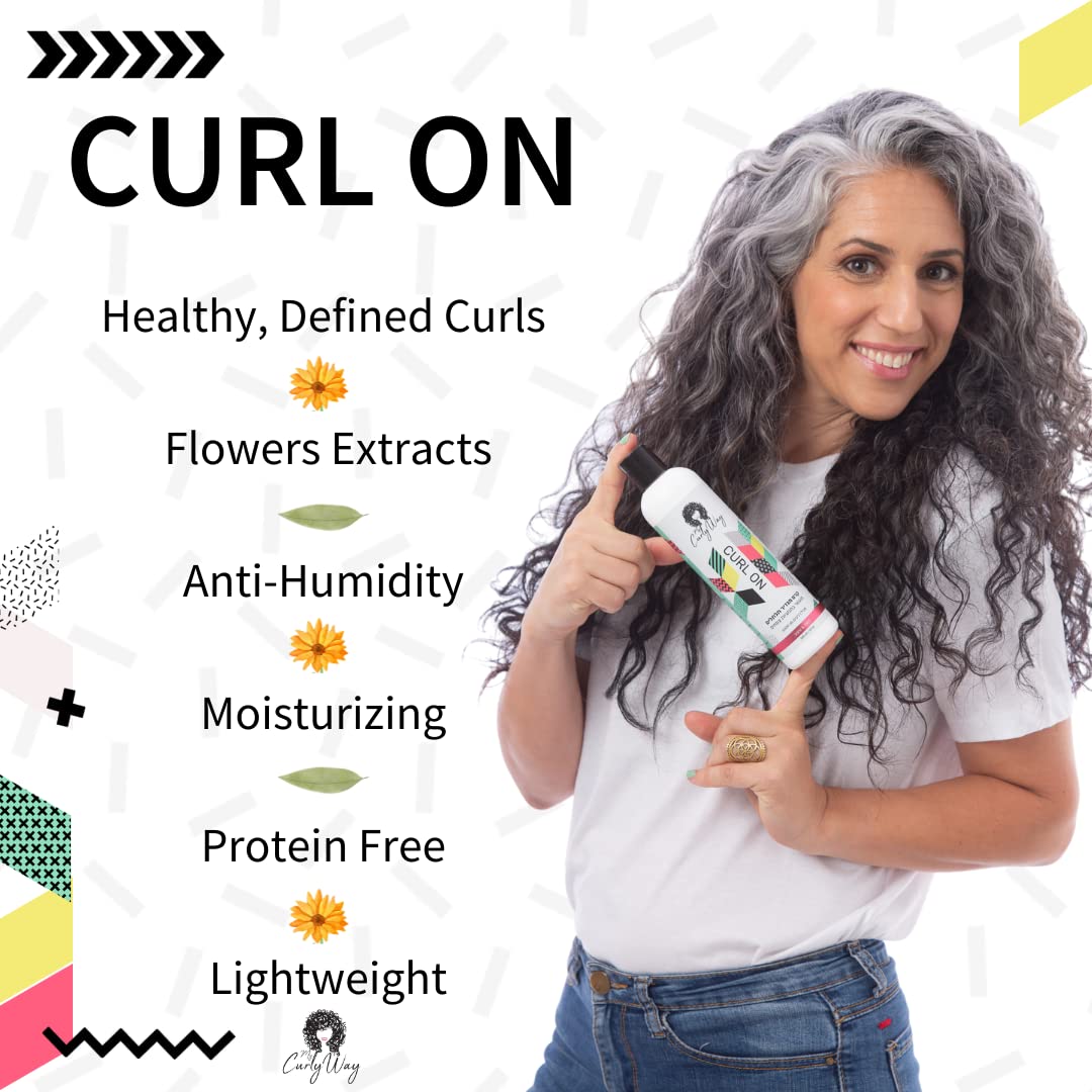 10 Oz Vegan Leave In Conditioner for Curly Hair X20829