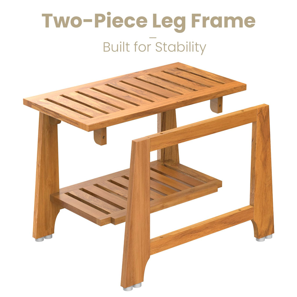 30" Teak Shower Bench M37169