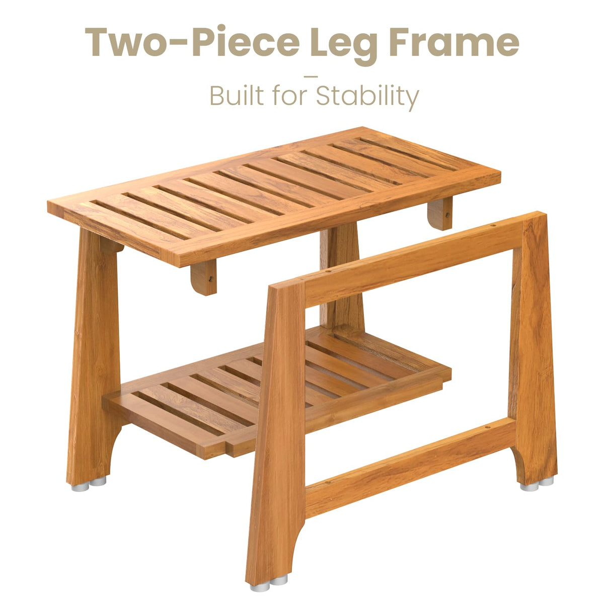 30" Teak Shower Bench M37169