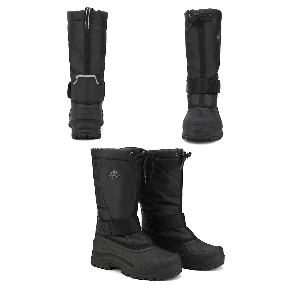 Waterproof Insulated Winter Snow Boots U66512