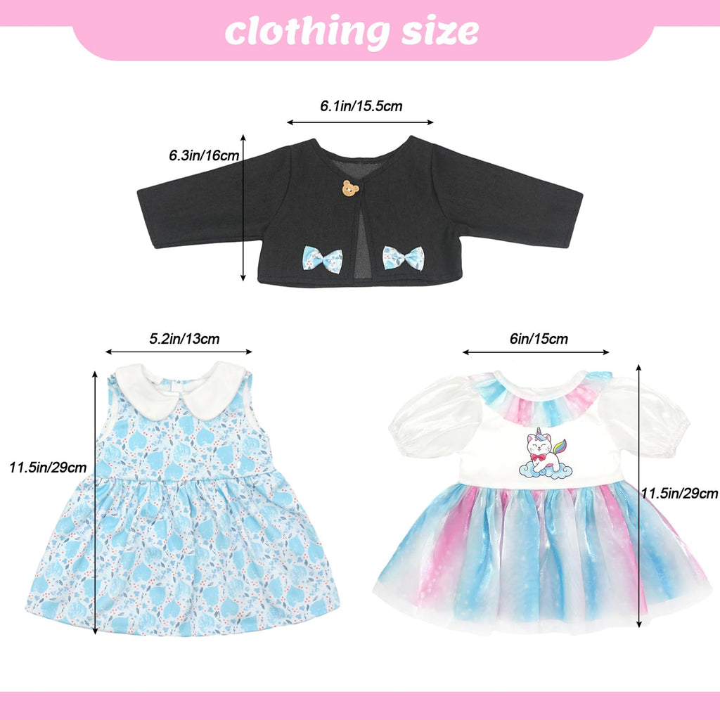 2 Sets Doll Clothes for 20-22 Inch Dolls R6884