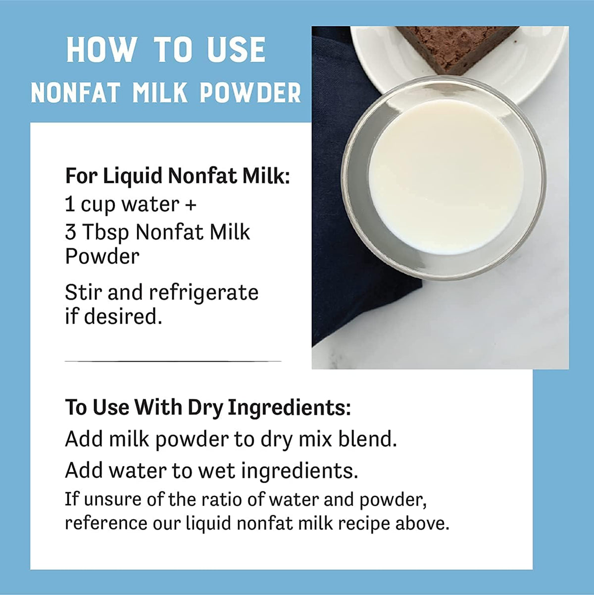 Non-Fat Dry Milk Powder 11.25 Oz O669