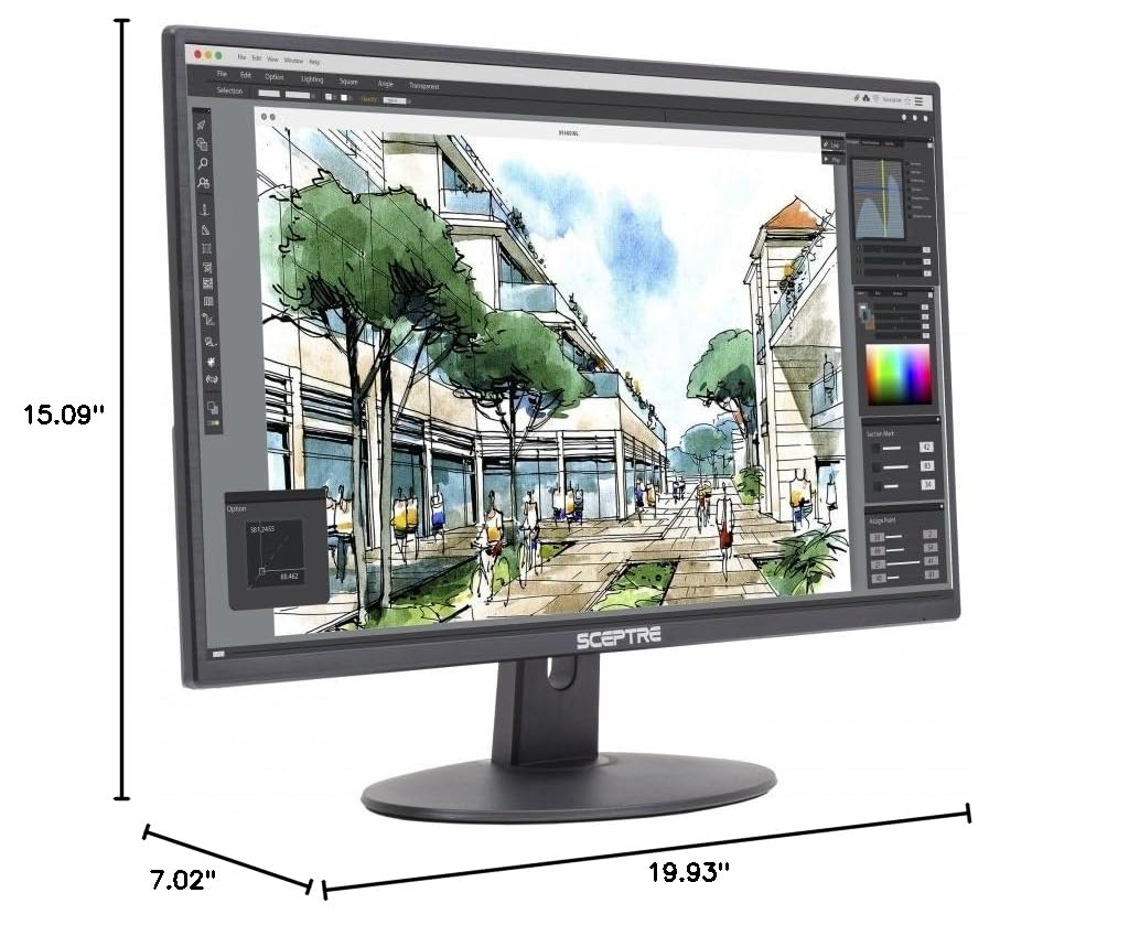 22 Inch LED Monitor 1080p 75Hz J78715