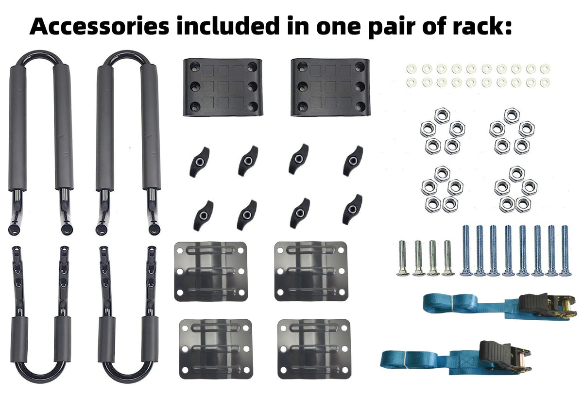 2 Pairs Kayak Roof Rack S712