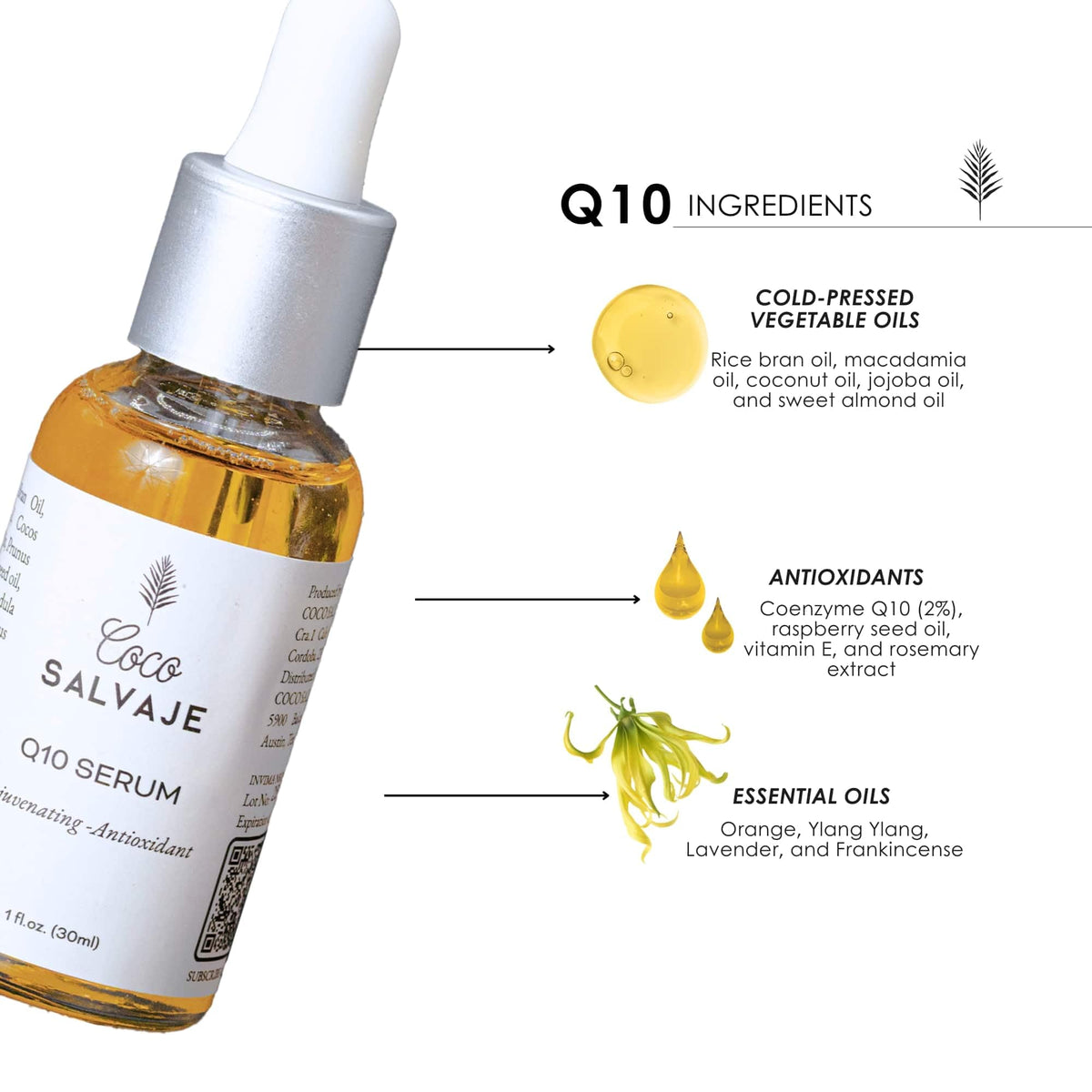 Q10 Facial Serum 1oz W71284