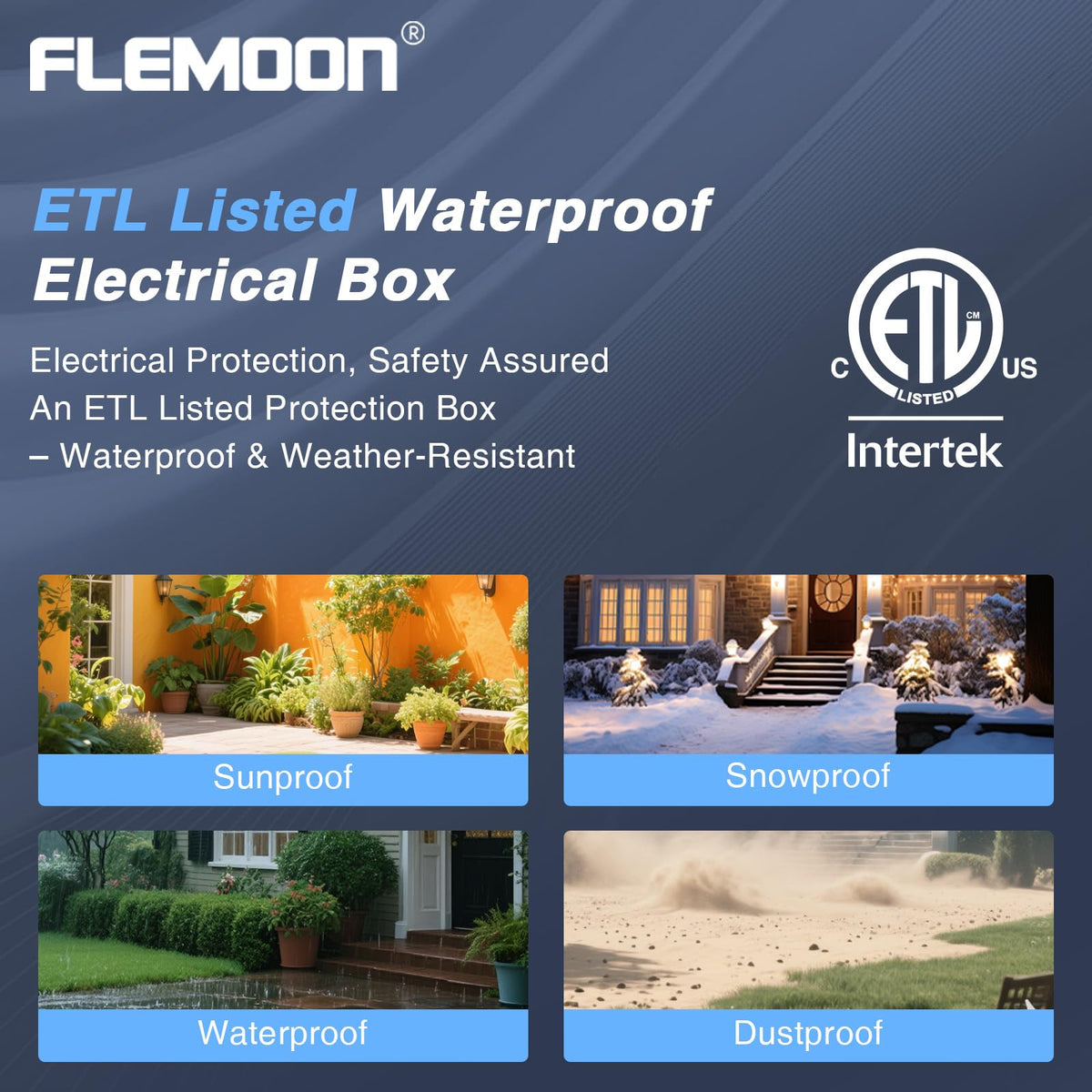 IP44 Waterproof Electrical Box T250