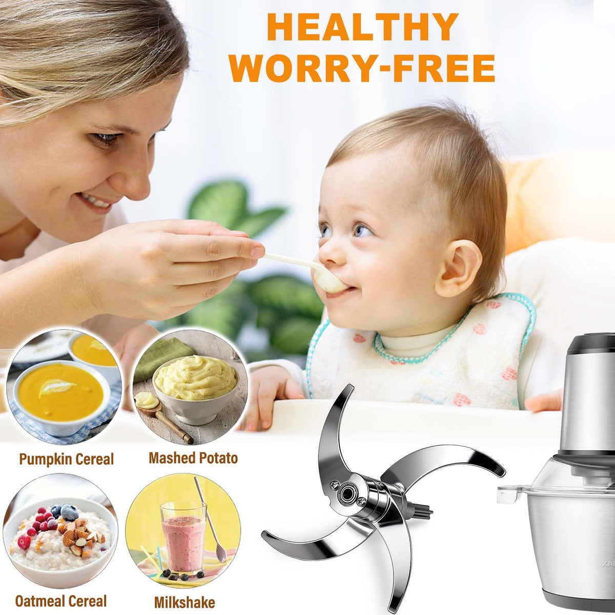 Stainless Steel Food Processor Blade I6285