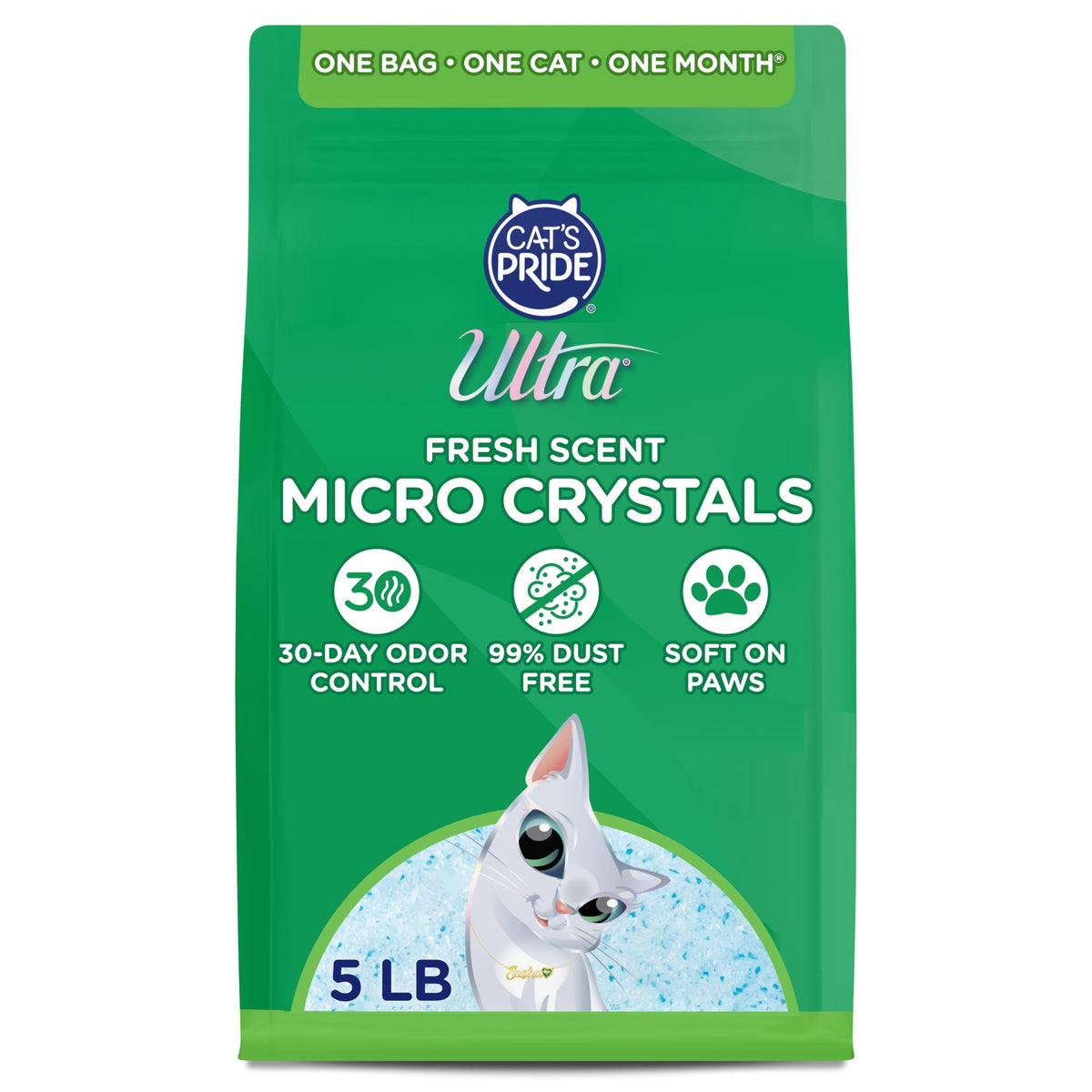 Fresh Scent Micro Crystals Litter 5lb Z432401