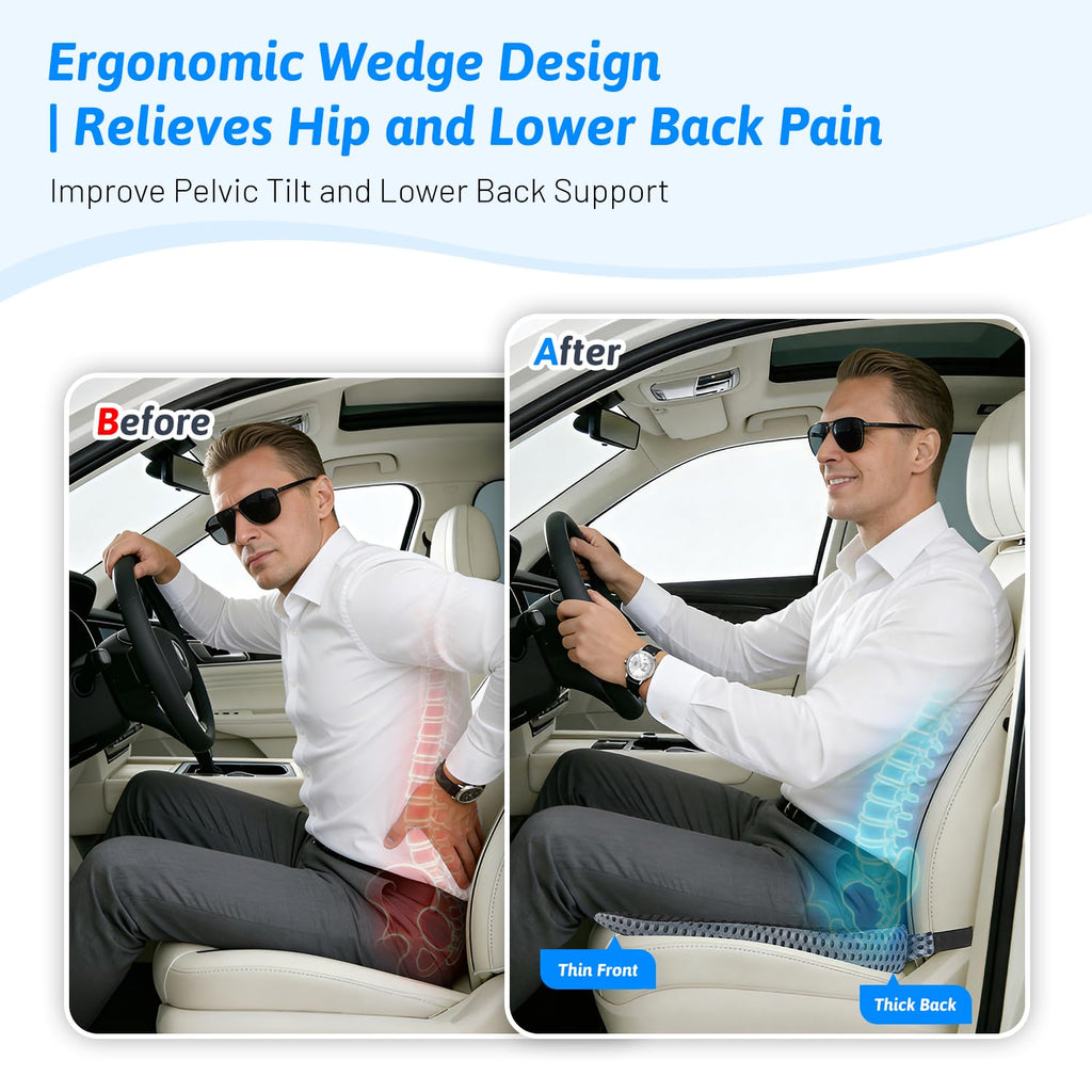 Wedge Car Seat Cushion X7521