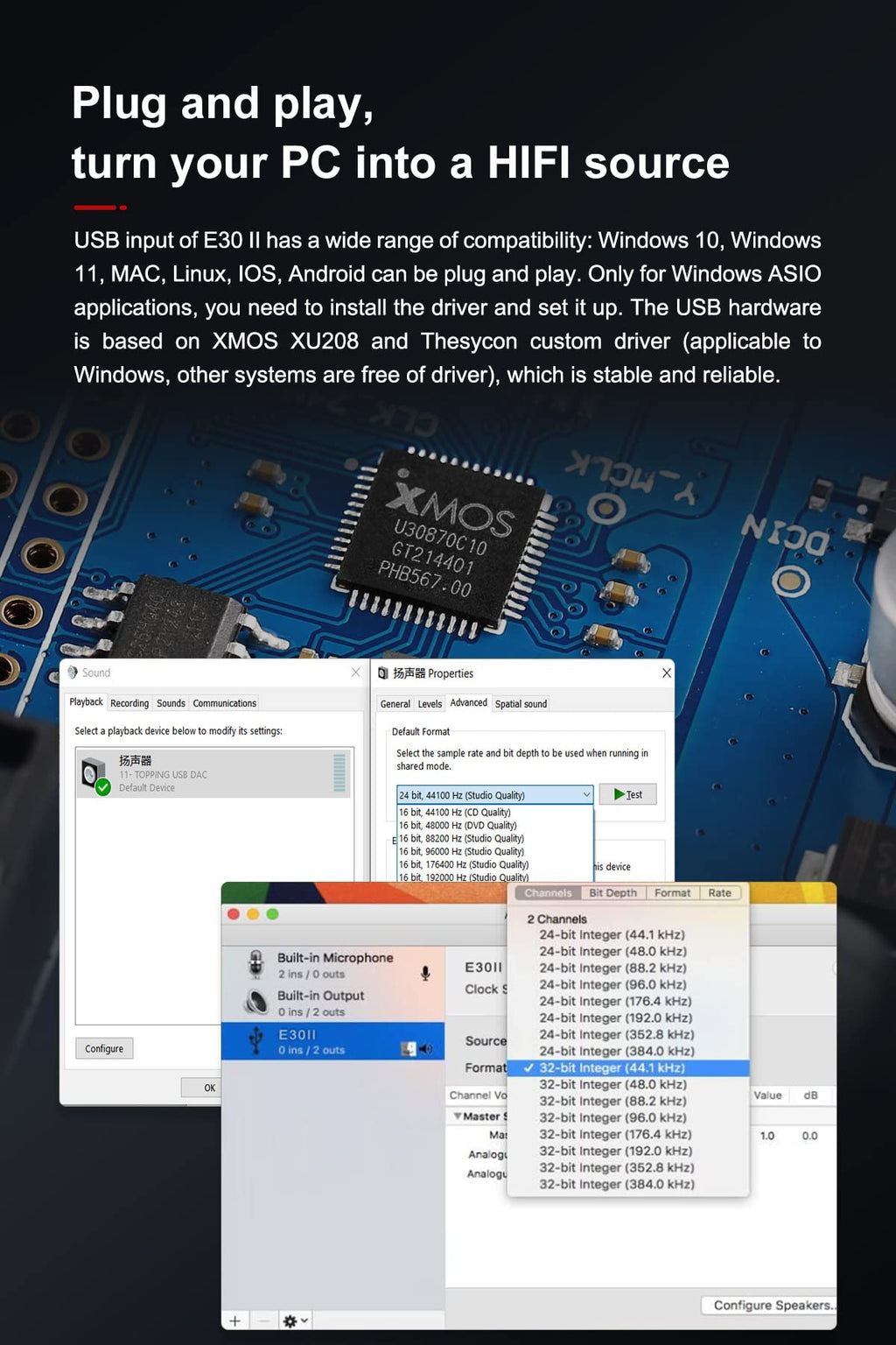 Black DAC with Dual AK4493S Chips G49433