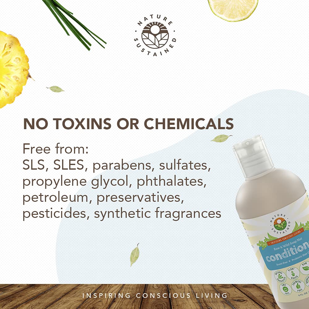 Organic Fragrance Free Conditioner 9 Oz L798