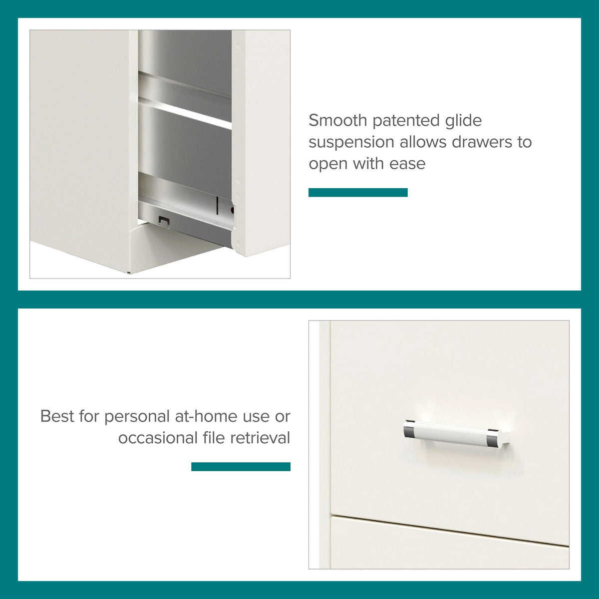 4 Drawer Vertical Steel File Cabinet E704814