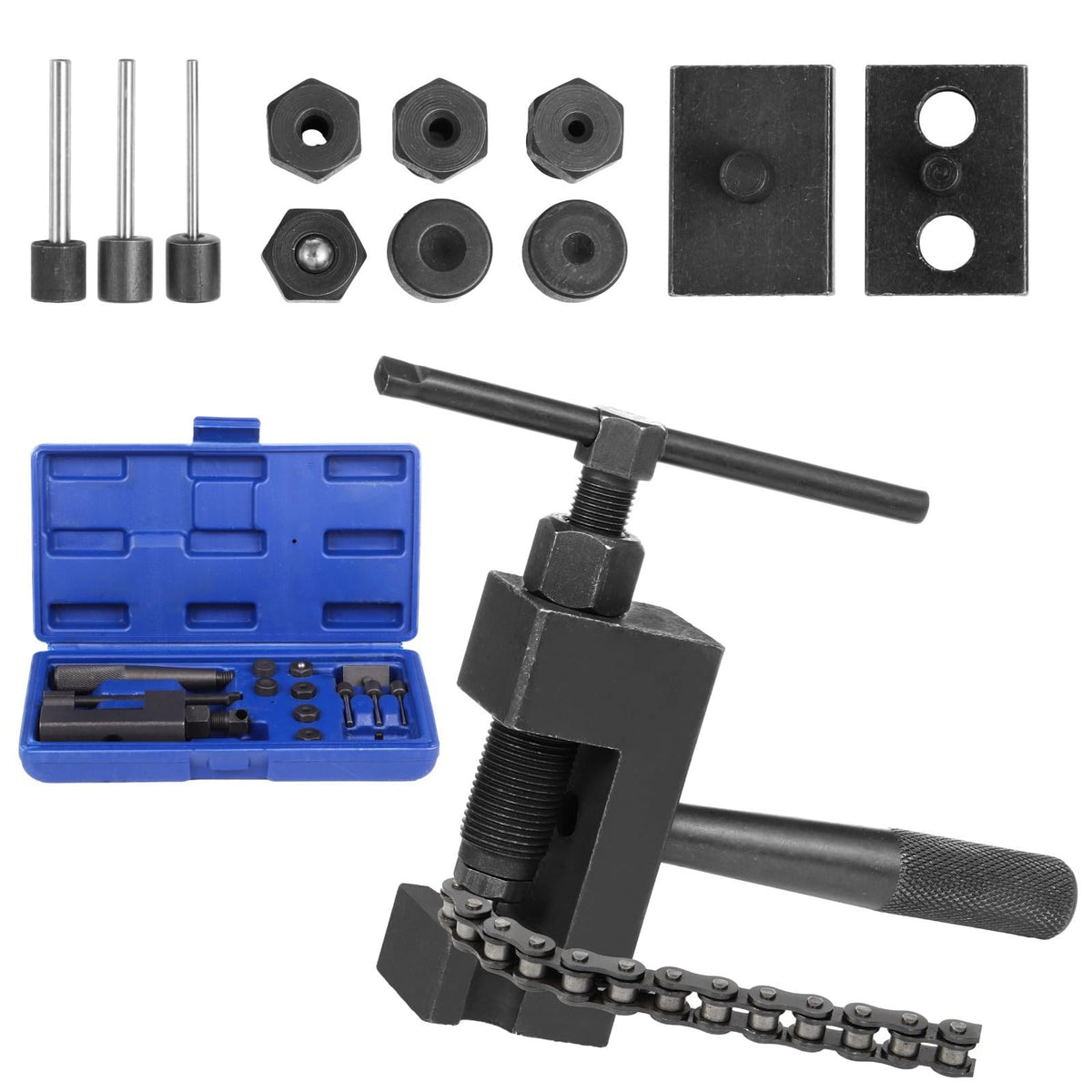 15 Pcs Motorcycle Chain Breaker Tool Set I2902