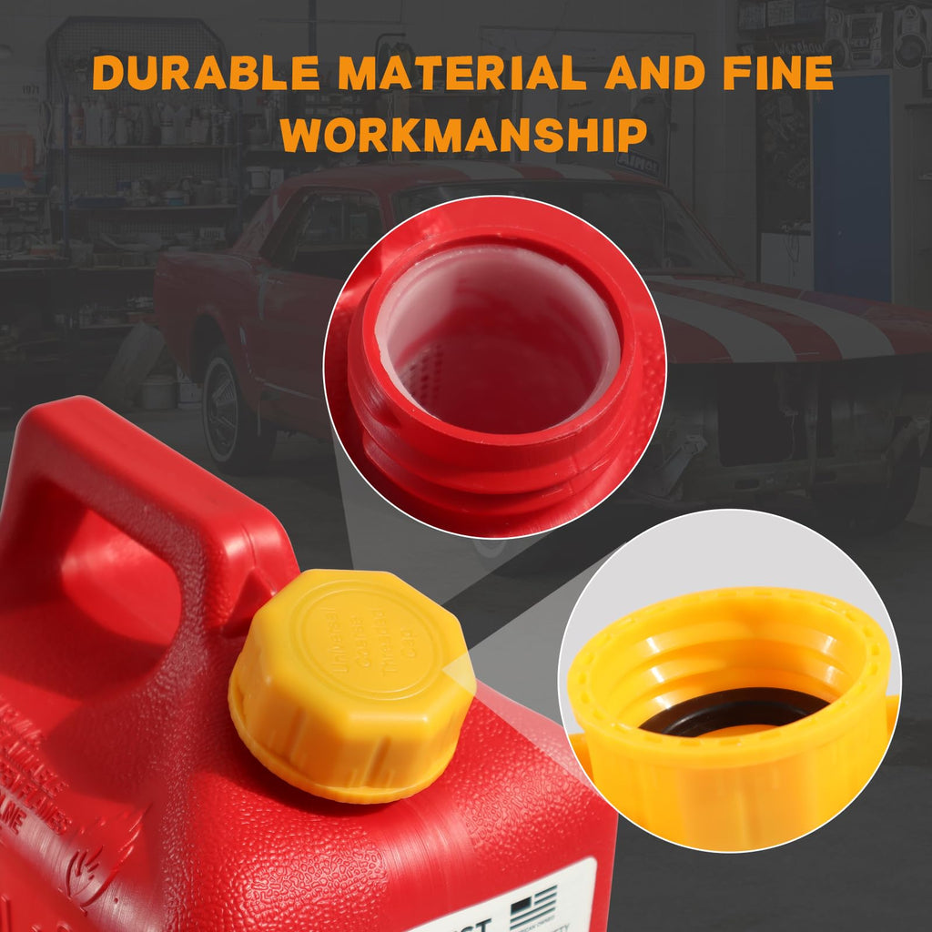 4 Pack 5 Gal Gas Can Replacement Caps L481763