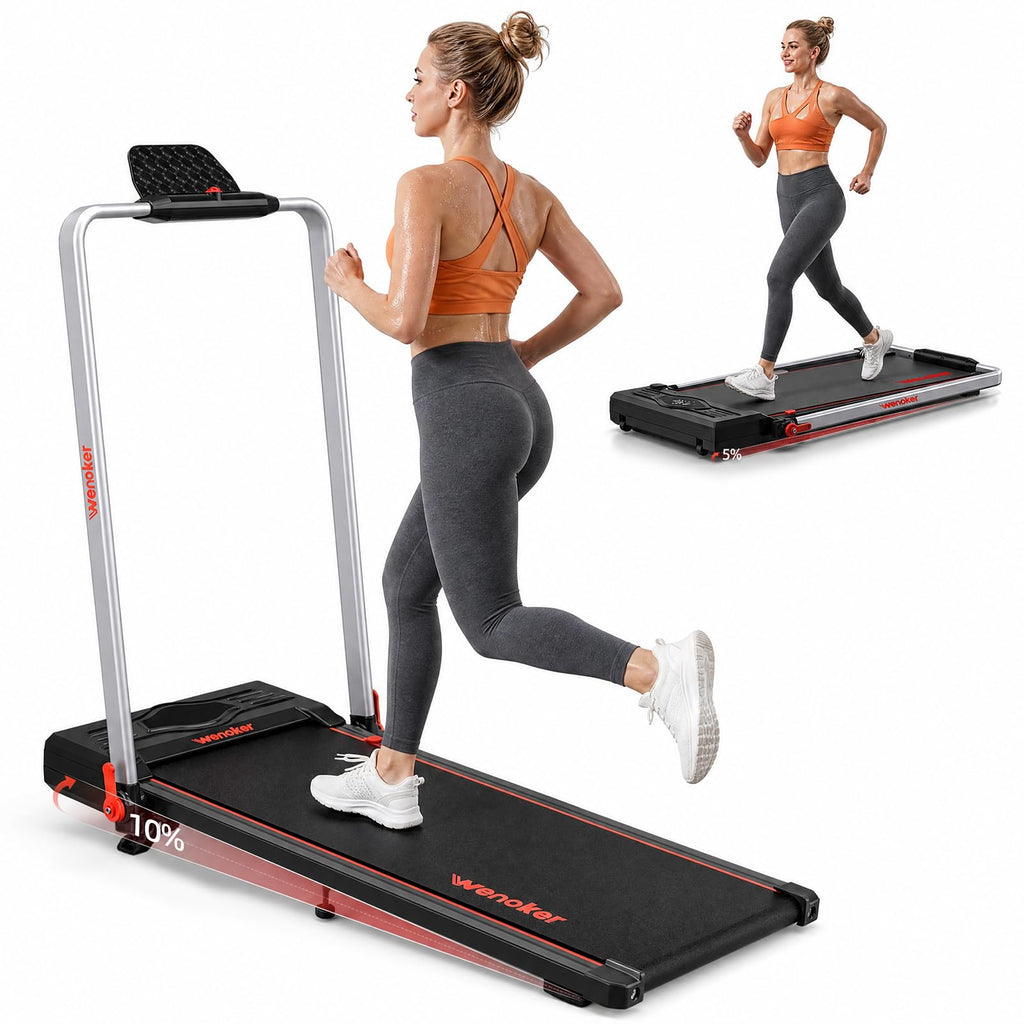 Walking Pad Treadmill with Safety Handle U291