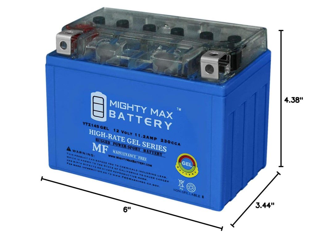 YTZ14S 230CCA GEL Battery N342644