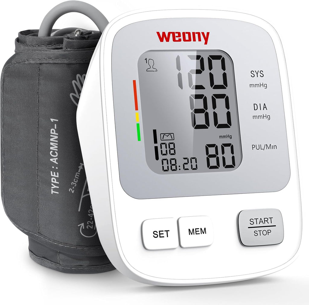 Blood Pressure Monitor with Adjustable 9-17in Cuff D547394