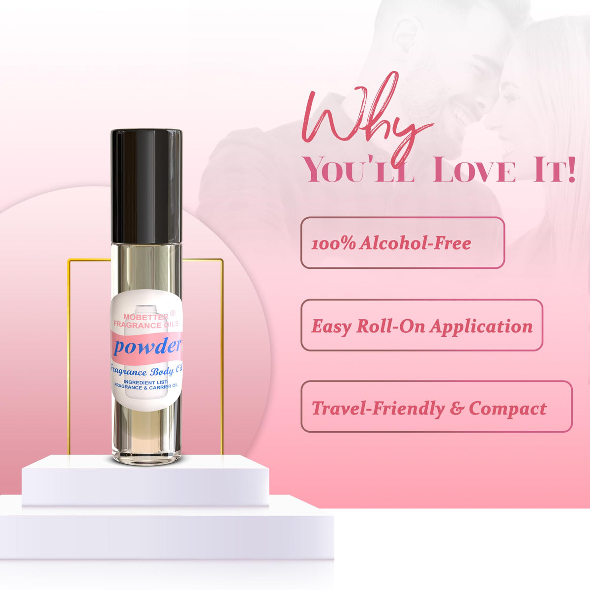 Powder Fresh Scent Body Oil D127913