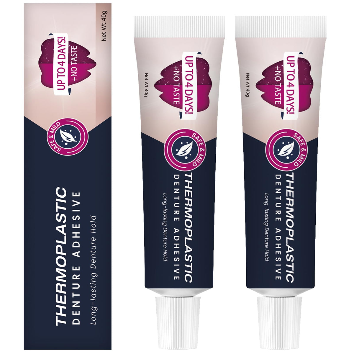 2Pcs Thermoplastic Denture Adhesive S598960