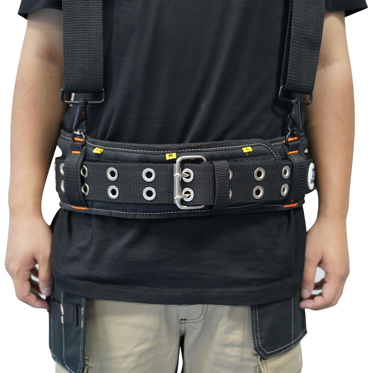 Heavy Duty Polyester Padded Tool Belt, Black O308280