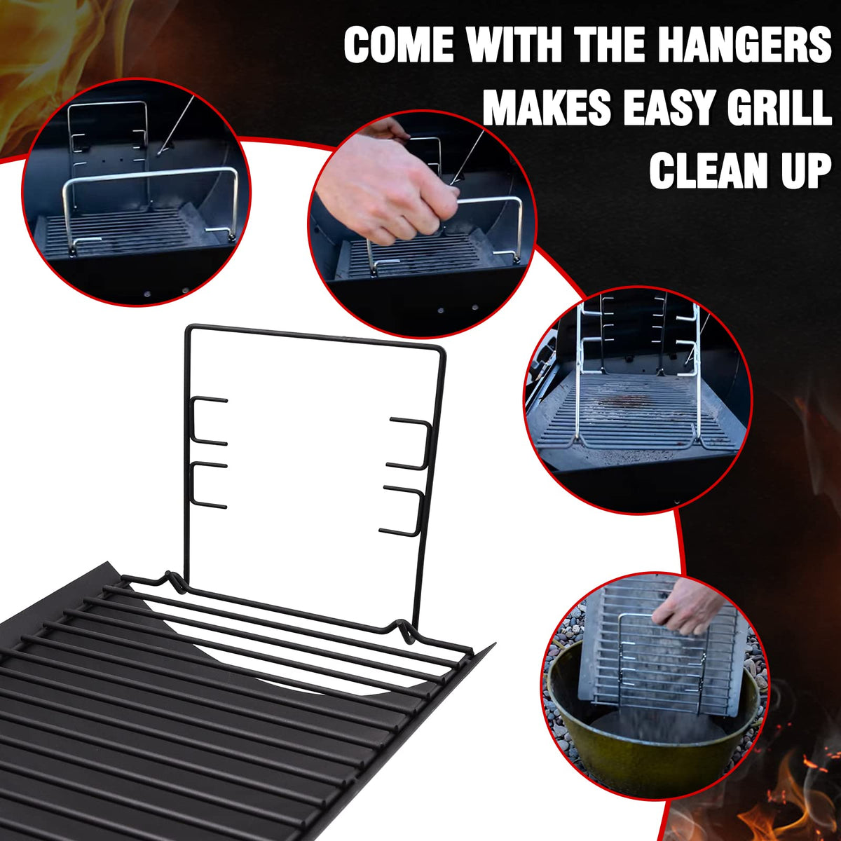 27 Inch Ash Pan with Fire Grate R5051