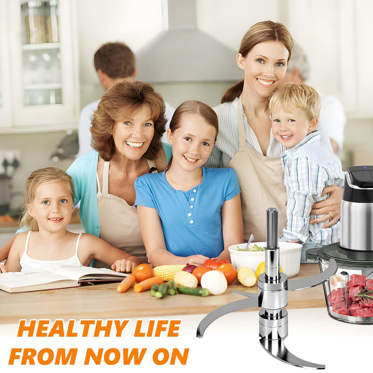 Stainless Steel Food Processor Blade I6285