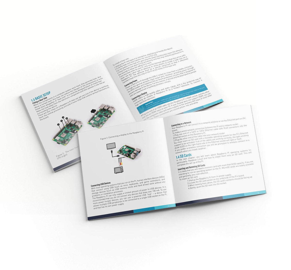 Raspberry Pi 4 Starter Kit with 64GB Micro SD Card J49617