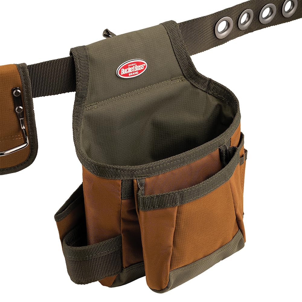 Brown Two Bag Tool Belt B243