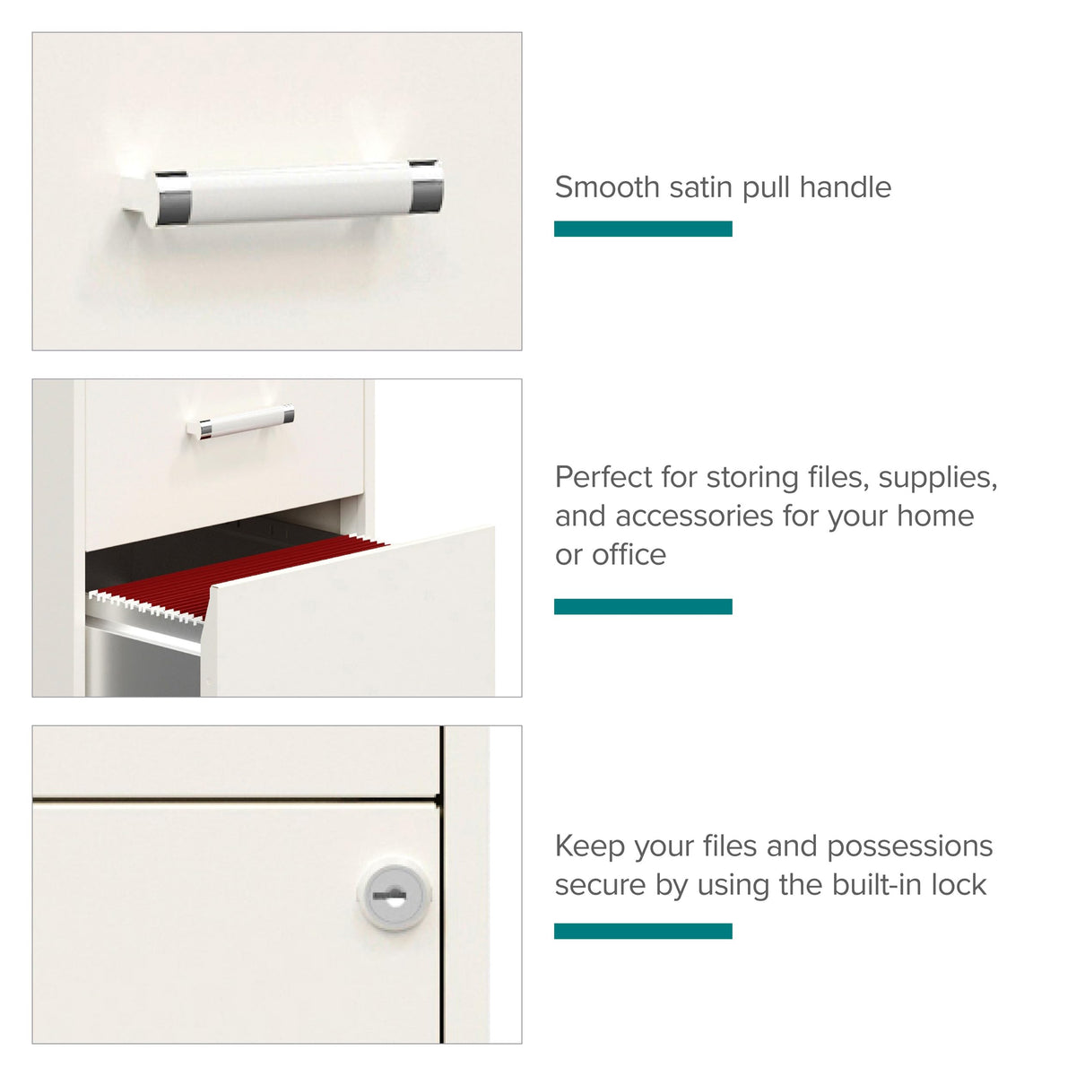 4 Drawer Vertical Steel File Cabinet E704814
