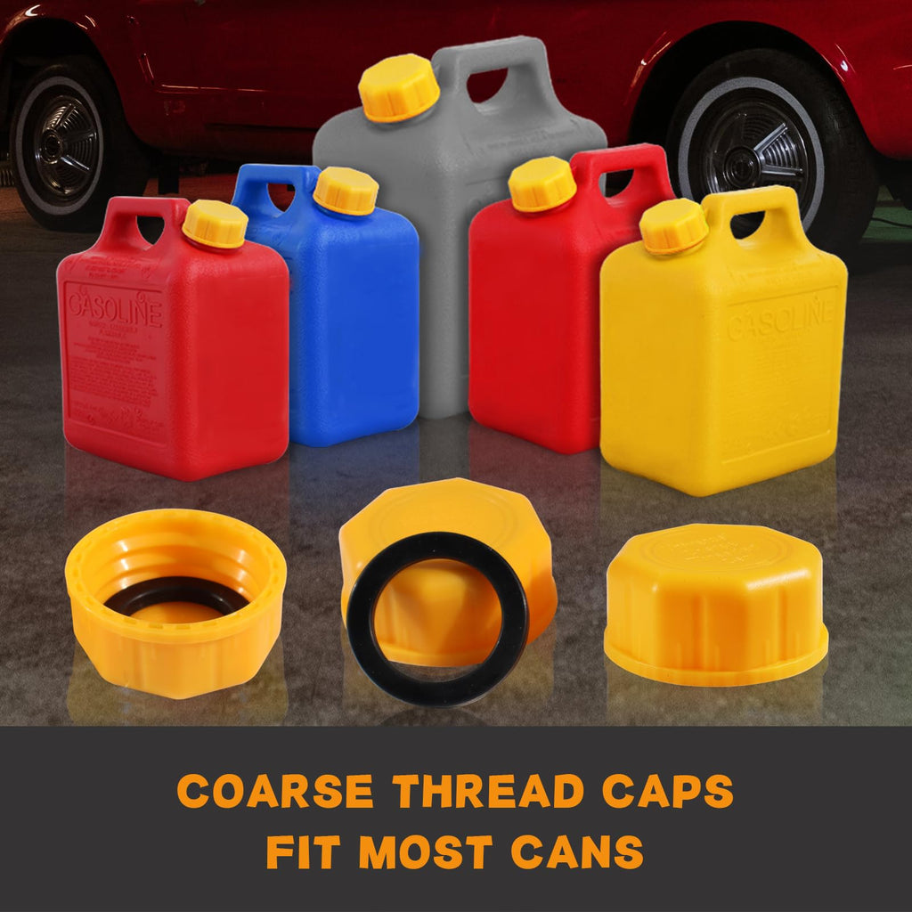 4 Pack 5 Gal Gas Can Replacement Caps L481763