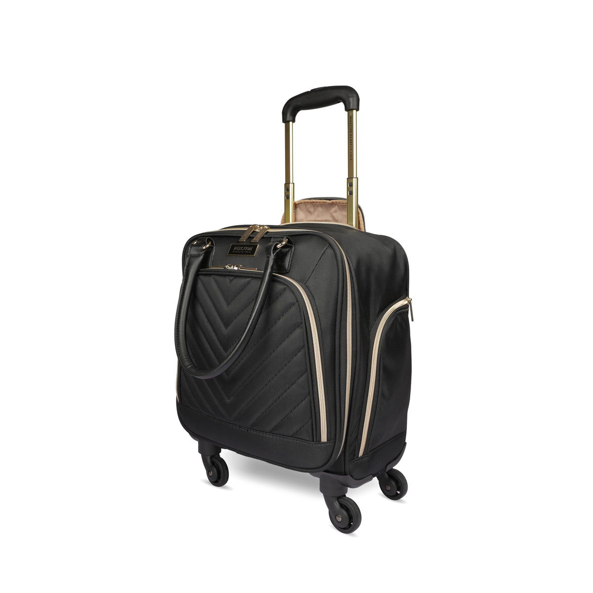 Black Quilted Underseater Luggage G22590