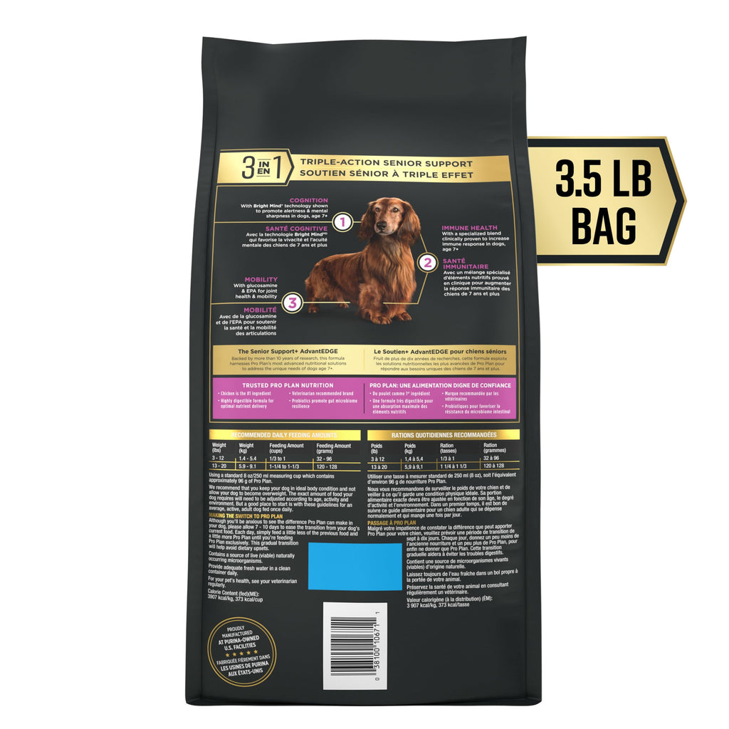 Dry Dog Food 3.5 lb Bag O12101