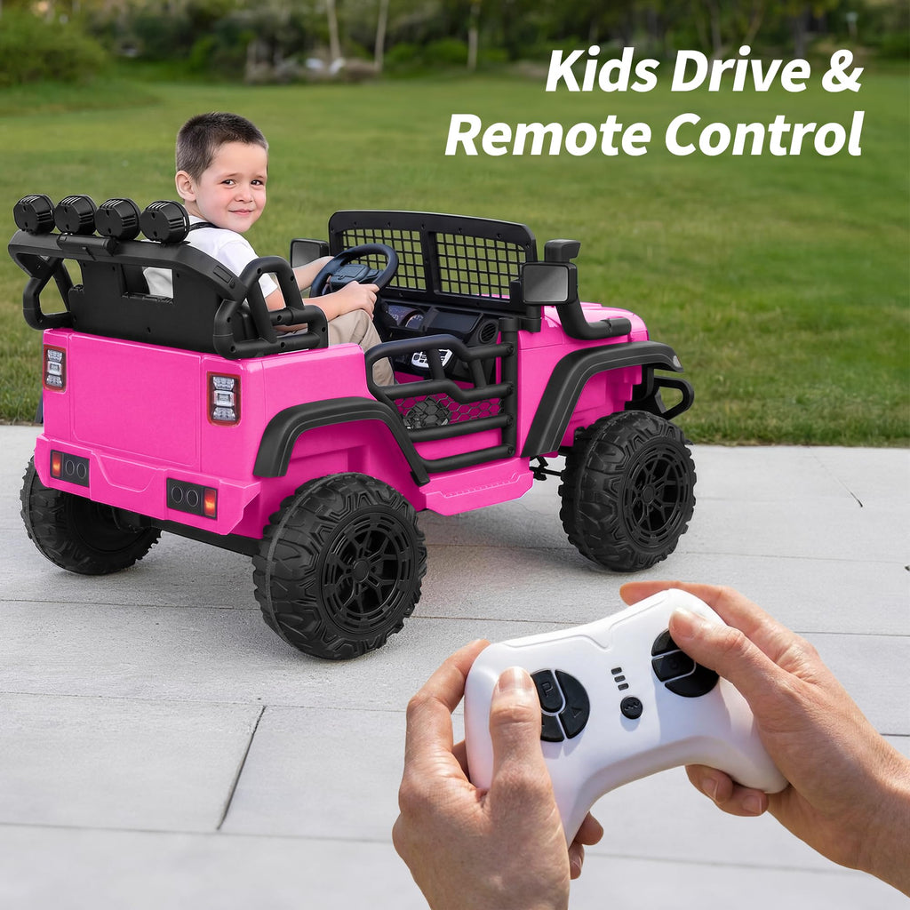 2 Seater 24V Electric Ride on Car with Remote A4750