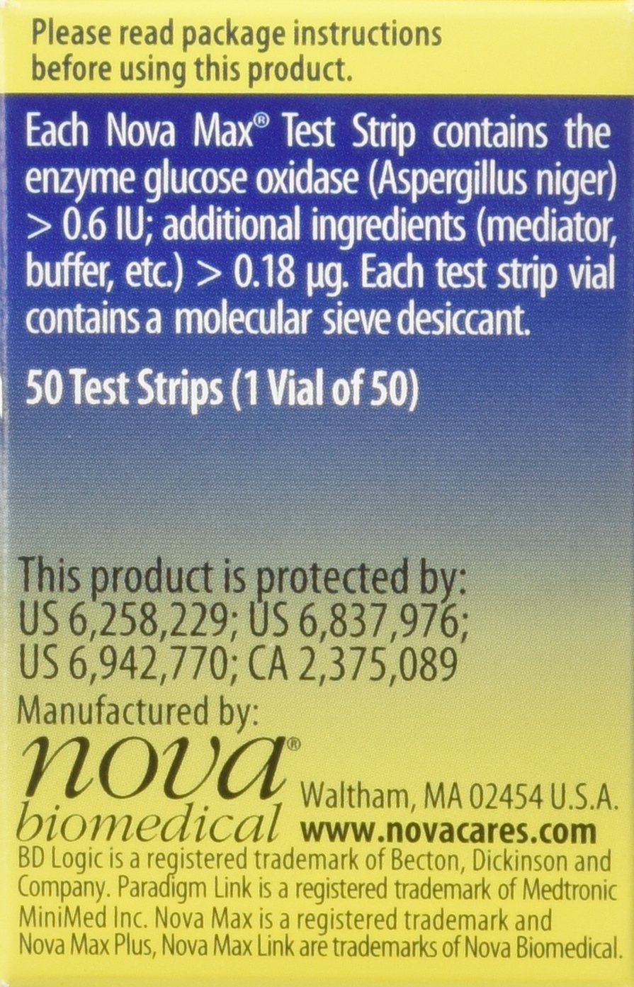 Glucose Test Strips 50 ct. S3968
