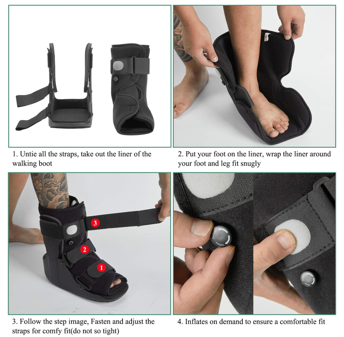 Short Walking Boot I112
