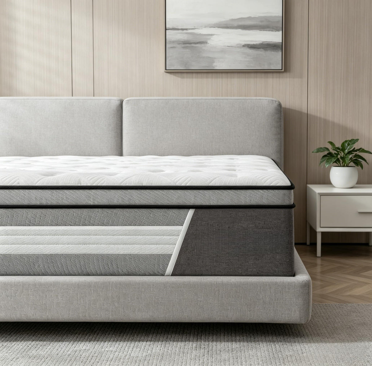 10 Inch Cooling Hybrid Full Mattress O22967