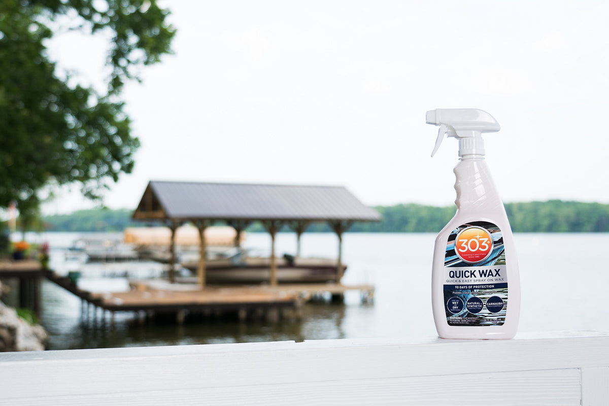 Marine Quick Wax Spray On Carnauba Wax 32 fl. oz. 6 Pack E890198