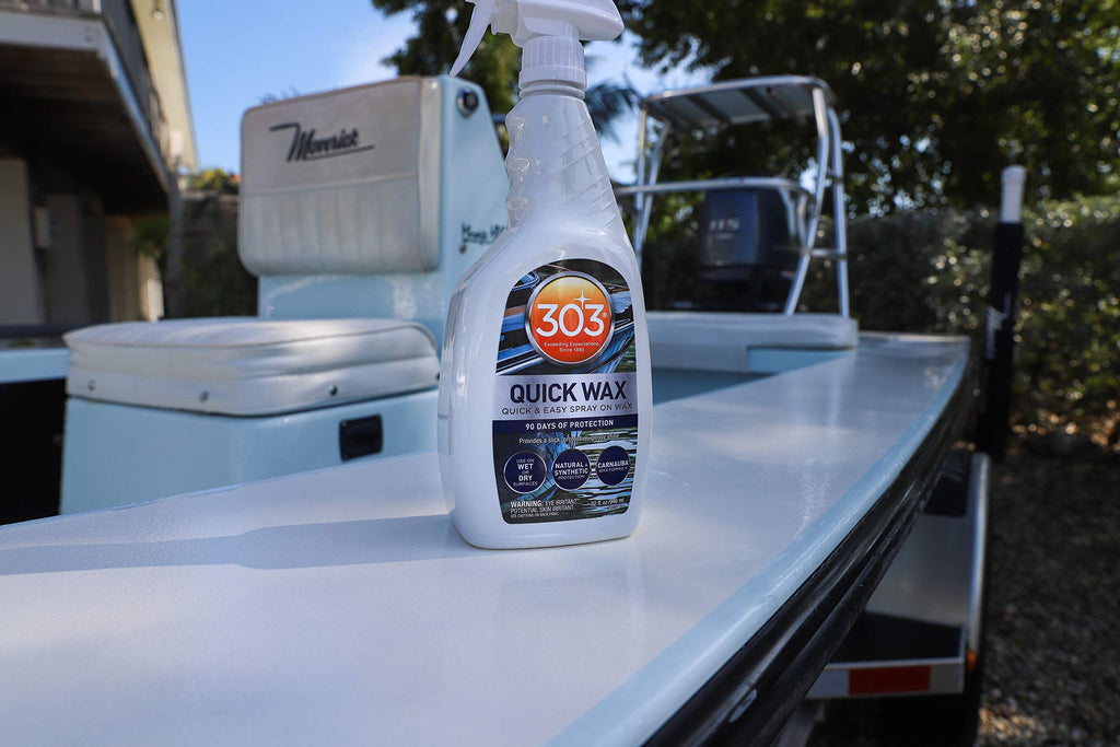 Marine Quick Wax Spray On Carnauba Wax 32 fl. oz. 6 Pack E890198