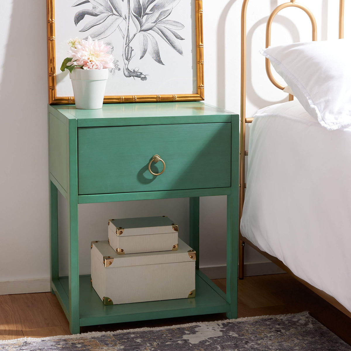 1 Drawer Wood Night Stand N808
