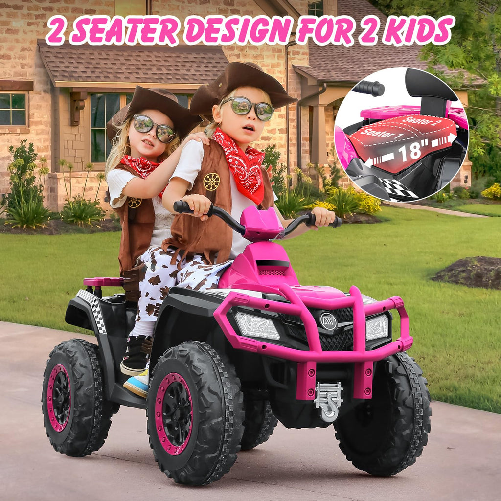 24V 2 Seater 4WD Off-Road Ride on ATV G510604